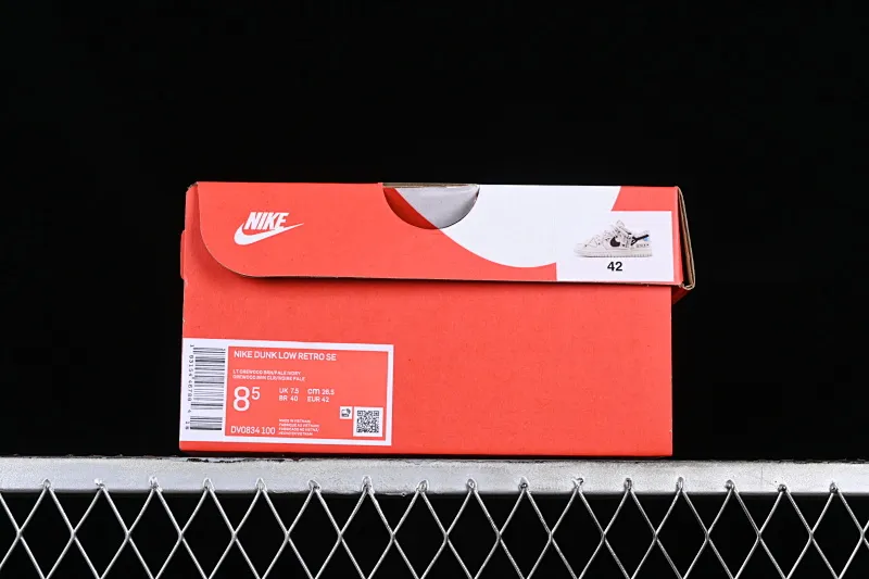 All categories Nk SB Dunk series Nk SB Dunk Low low-top sneakers Nk Dunk Low Outdoor wear high street style Sashiko embroidery Retro hemp rope deconstruction SB low-top casual sneakers DV0834-100